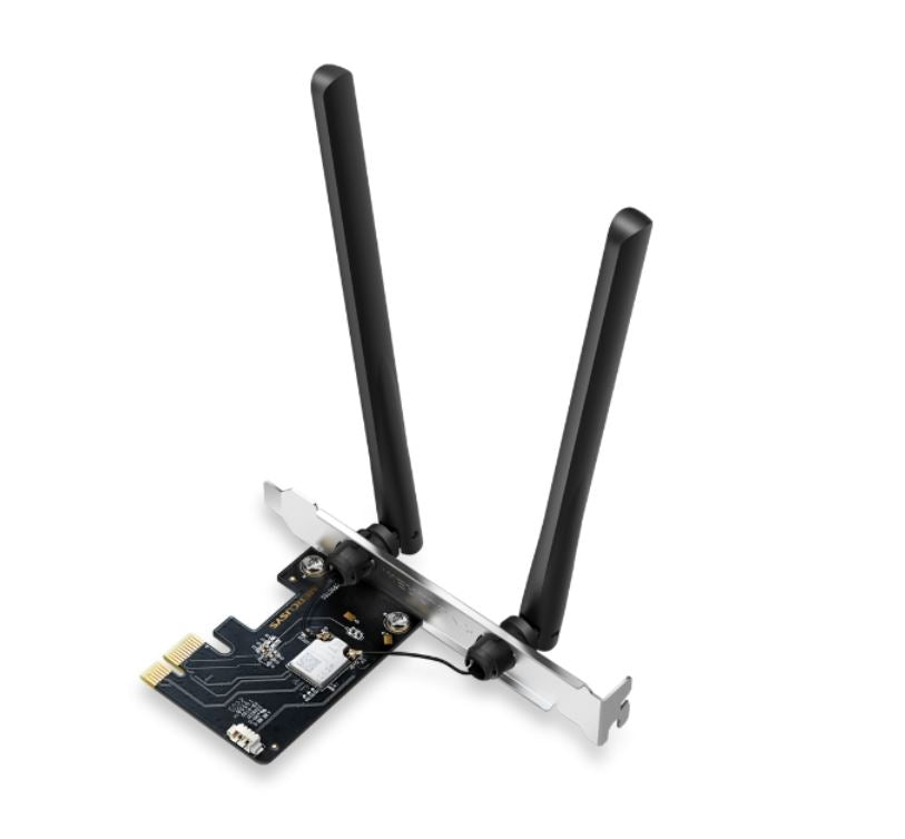 Mercusys MA86XE AXE5400 Wi-Fi 6E Bluetooth 5.2 PCIe Adapter, 2402Mbps @6GHz,2402Mbps @5GHz, 574Mbps@2.4GHz Mercusys MA86XE AXE5400 Wi-Fi 6E Bluetooth 5.2 PCIe Adapter, 2402Mbps @6GHz,2402Mbps @5GHz, 574Mbps@2.4GHz